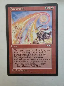 Magic The Gathering, Pyrokinesis, Alliances, Regular - Image 1