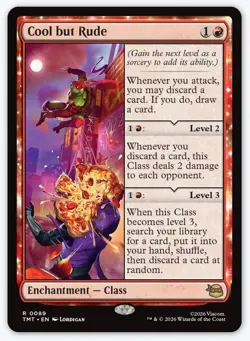 MTG Cool but Rude #089 – TMNT Universes Beyond – Rare Non-Foil NM - Image 1