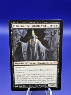 MTG Mikaeus, the Unhallowed-Dark Ascension Lightly Played - Image 3