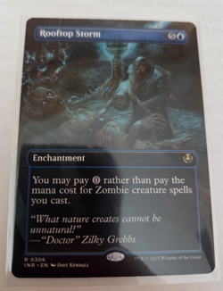 MTG, Rooftop Storm (Borderless)-Innistrad Remastered Regular NM - Image 1