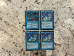 Mtg High Tide x4 - Magic the Gathering High Tide Played - Image 1