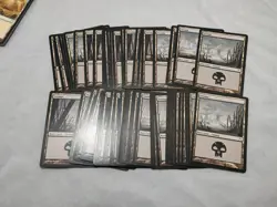 Champions of Kamigawa 148 Basic land lot - MTG, Played, Mountain, Plains, Swamp - Image 3