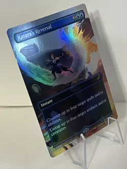 Katara's Reversal ** FOIL BORDERLESS ** Avatar: Eternal - NM MTG - Image 4