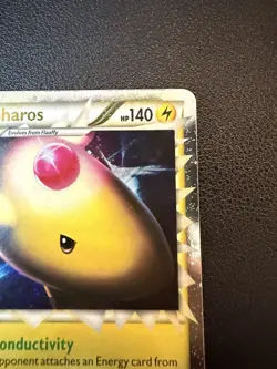 Pokemon Ampharos Prime 105/123 Heartgold & Soulsilver Holo Ultra Rare (LP+) - Image 4