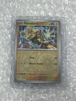 Electabuzz [Reverse Holo] 053 Pokemon Temporal Forces NM/M - Image 1
