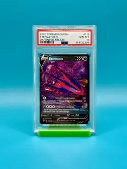 PSA 10 - 2020 POKEMON DARKNESS ABLAZE ETERNATUS V 116/189 - Image 1