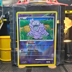 Grimer Platinum Reverse Holo Pokemon TCG 75/127 Common - Image 1