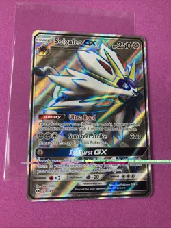 Pokemon TCG Solgaleo GX 143/149 Sun & Moon Base Set - Image 1