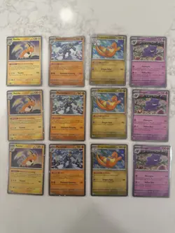 Pokemon Sam's Club 151 4 Mini Tin Promos NM Sleeved & Top Loaded Cosmos (3 SETS) - Image 1