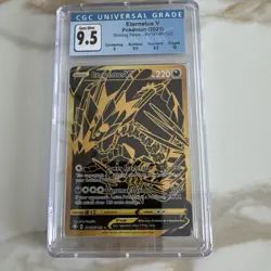 CGC 9.5 Gem Mint Pokemon Eternatus V Shining Fates Shiny SV121/SV122 2021 - Image 1