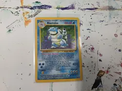 Pokemon TCG Blastoise 2/102 Base Set Holo MP - Image 1