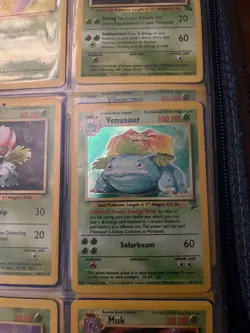 Pokemon TCG Venusaur Base Set 15/102 Holo 1999-2000 Wizards Base Set... - Image 1