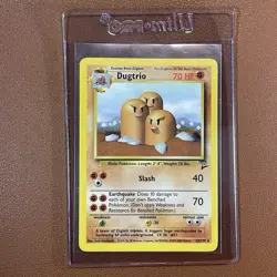 Dugtrio 19/102 Base Set Unlimited Non-holo Rare 1999 Pokemon Y2 Vintage - Image 5