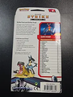 Pokemon Sun & Moon: Ultra Prism Mach Strike Theme Deck - Garchomp Sealed - Image 2
