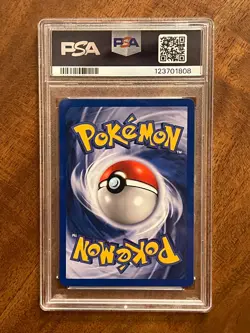 Pokemon TCG NEO GENESIS - AZUMARILL 1st EDITION Holo #2 - PSA Grade 6 (2000) - Image 2