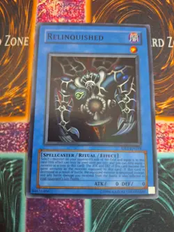 Yu-Gi-Oh! TCG Relinquished DB1-EN015 Super Rare Unlimited Near Mint - Image 1