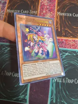Yu-Gi-Oh! Toon Dark Magician Girl DUPO-EN041 Ultra Rare 1st Edition Near Mint c3 - Image 2