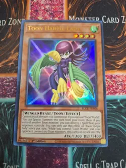 Yu-Gi-Oh! Toon Harpie Lady BLCR-EN066 Ultra Rare 1st Edition Near Mint b2/ - Image 1