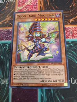 Yugioh Toon Dark Magician MP17-EN083 Super Rare 1st Edition Near Mint - Image 1