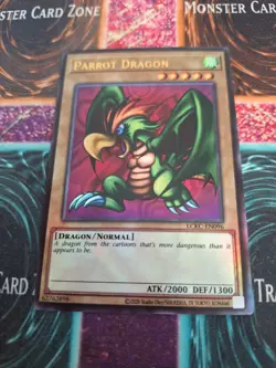 Yugioh Parrot Dragon LCKC-EN096 Ultra Rare Unlimited Near Mint - Image 1