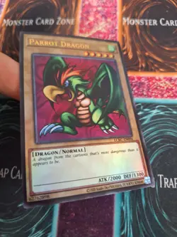 Yugioh Parrot Dragon LCKC-EN096 Ultra Rare Unlimited Near Mint - Image 2