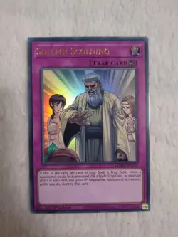 MZMU-EN121 Solemn Scolding Ultra Rare YuGiOh! NEW - Image 1