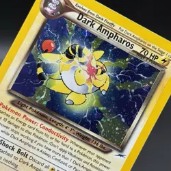 Pokemon Dark Ampharos TCG Neo Destiny Card 1/105 NM - Image 4