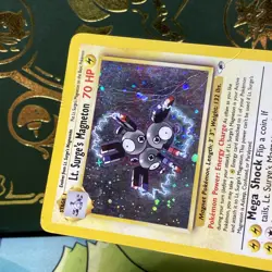 Lt. Surge's Magneton - 8/132 - Pokemon Gym Heroes Holo Rare Card HP - Image 3