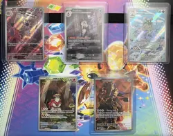 Pokemon Illustration Rare Card Lot of 5 Scarlet & Violet Series Mixed Sets TCG - Image 1
