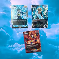 Dragon Ball Super Awaken Leader Card Lot of 6 Trunks Goku Ginyu Vegeta Gohan - Image 3