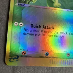 Pokemon TCG: Treecko 80/97 (2003) EX Dragon • Reverse Holo E-reader Series Card - Image 4