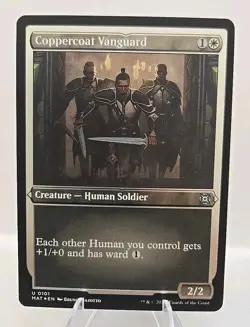 Coppercoat Vanguard (Foil Etched) MTG March of the Machine: The Aftermath Foil - Image 1