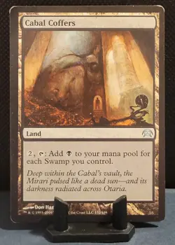 Magic The Gathering 2009 Cabal Coffers Planechase Regular Lightly Played - Image 1