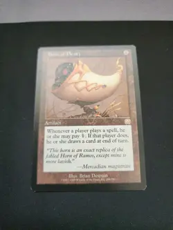 1x MTG Magic the Gathering Horn of Plenty (298/350) Mercadian Masques LP - Image 1