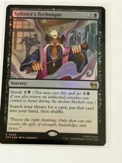 Splinter's Technique Teenage Mutant Ninja Turtles Foil 80 - Image 1