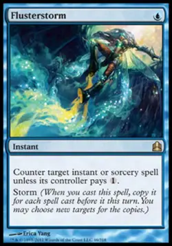 Flusterstorm - Medium Play MTG Commander - Image 1