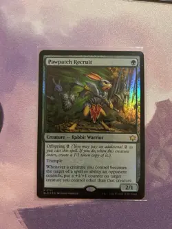 Pawpatch Recruit - Foil BLB Bloomburrow MTG - Image 1