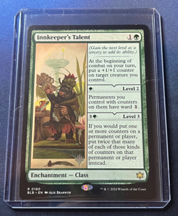 MTG Innkeeper's Talent Bloomburrow 0180 Magic the Gathering Trading Card - Image 1