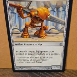 Brass Squire Mirrodin Besieged mtg magic card#101 - Image 3