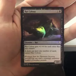 MTG - Rat Colony - NM Foil - Dominaria (DOM) - Image 1