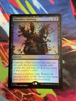 MTG - Bloodline Bidding (Foil) - Lorwyn Eclipsed 0091 - Image 1