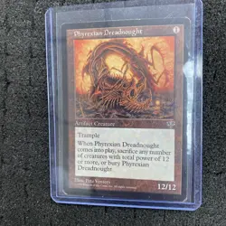 MTG Phyrexian Dreadnought Mirage Magic the Gathering, L - Image 3