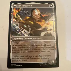 THE LEGEND OF YANGCHEN Magic MTG Avatar The Last Airbender NM - Image 2
