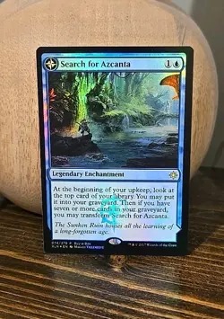 Search for Azcanta Buy-A-Box Promo Ixalan MTG NM Magic FOIL TREASURE Sunken Ruin - Image 2