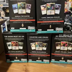 MTG: Streets of New Capenna - Commander Deck Display Set Of 5 Decks Sealed. 195166121475 - Image 4