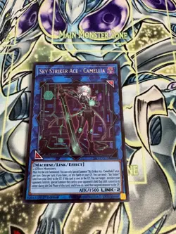 SKY STRIKER ACE - CAMELLIA SECRET RARE L26D-ENS31 NEAR MINT YUGIOH - Image 1