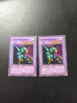 Yu-Gi-Oh! Punished Eagle MRD-100 Metal Raiders Unlimited Near Mint - Image 1