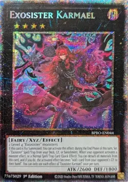 Exosister Karmael - BPRO-EN044 - Starlight Rare YuGiOh - Image 1