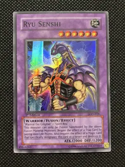 Ryu Senshi LOD-019 Super Rare 1st Edition Lightly Played English Yu-Gi-Oh! - Image 1