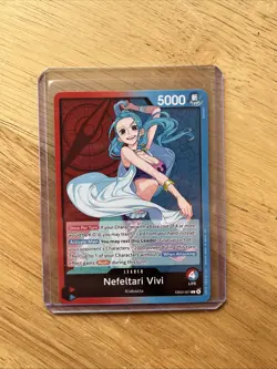 Nefeltari Vivi Leader ENG EB03-001 Extra Booster: One Piece Heroines Edition NM - Image 2